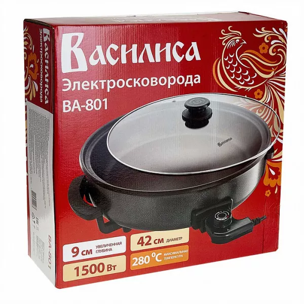 Электросковорода 1500 Вт ВАСИЛИСА ВА-801 