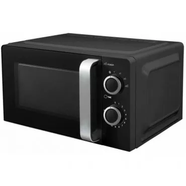 Микроволновая печь Häuslich MW 7202S, 20л черная, ручка серебро