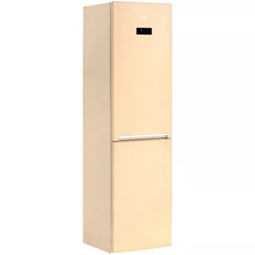 Холодильник с морозильником Beko RCNK335E20VSB бежевый