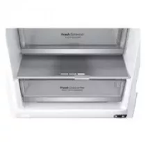 Холодильник с морозильником LG GW-B459SQLM белый