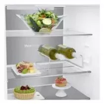 Холодильник с морозильником LG GW-B459SQLM белый