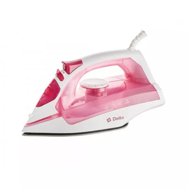 Утюг электрический 2200 Вт DELTA DL-755 розовый