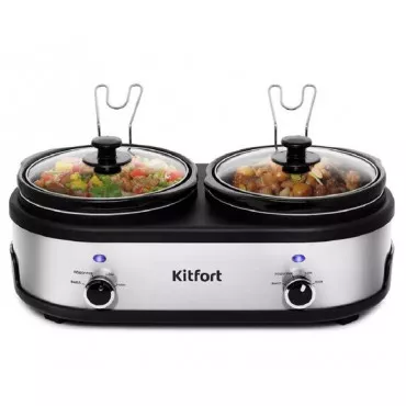 Медленноварка Kitfort KT-219 2.5л 140Вт черный
