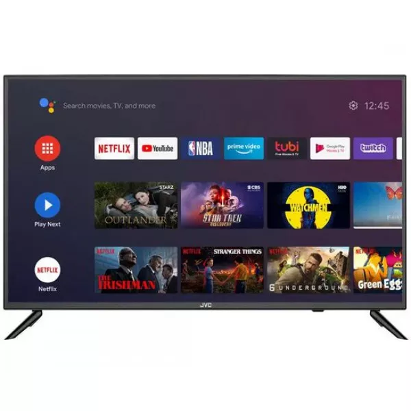 Телевизор HD READY 32 дюйма JVC LT-32M592 AndroidTV голосовое управление 