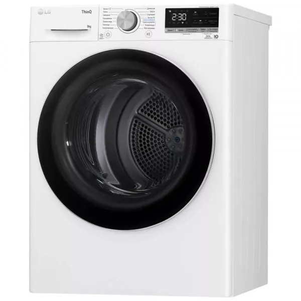 Сушильная машина LG DC90V5V0W белый 