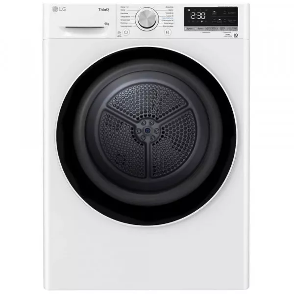 Сушильная машина LG DC90V5V0W белый 