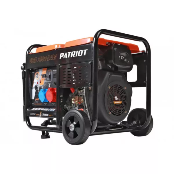 Генератор Patriot GRD 7500DAW (472732275) 7.5кВт