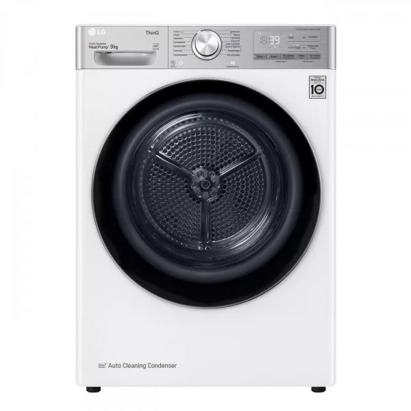 Сушильная машина LG DC90V9V9E белый 