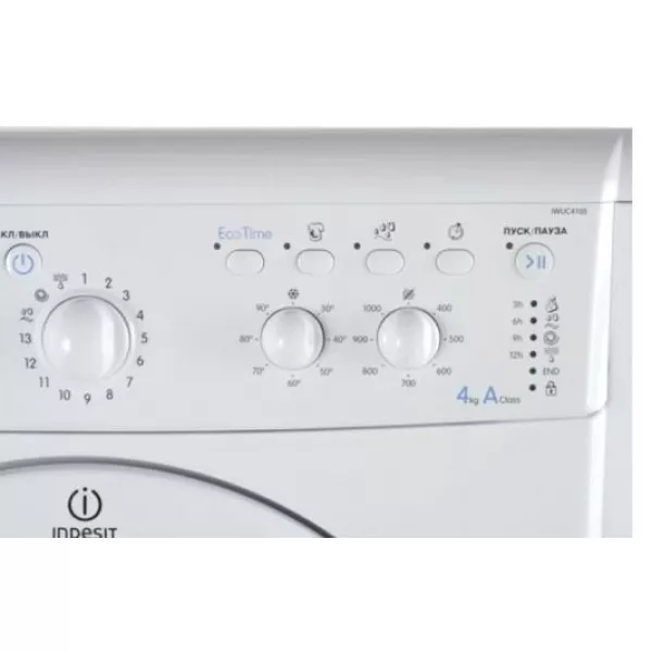 Стиральная машина Indesit IWUC 4105 белая 
