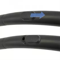 Пылесос 2600 Вт DELTA LUX DL-0836 Супер-циклон черный с бирюзовым