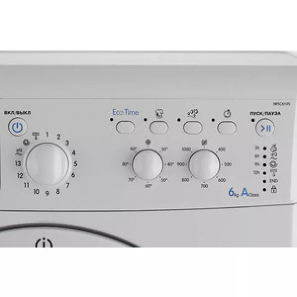Стиральная машина Indesit IWSC 6105 белая 