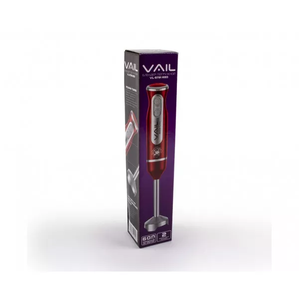 Блендер VAIL VL-5731 красный 600 Вт 