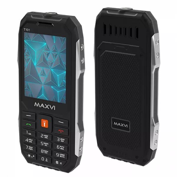 Сотовый телефон Maxvi T101 черный