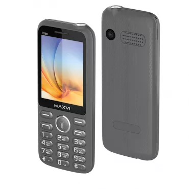 Сотовый телефон Maxvi K15n серый