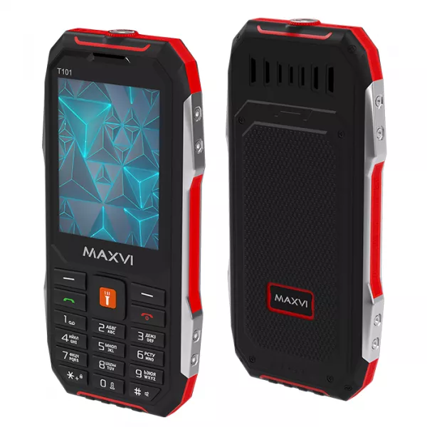 Сотовый телефон Maxvi T101 красный 