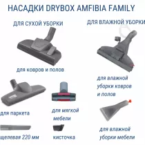 Пылесос Thomas 788599 DRYBOX AMFIBIA FAMILY черный
