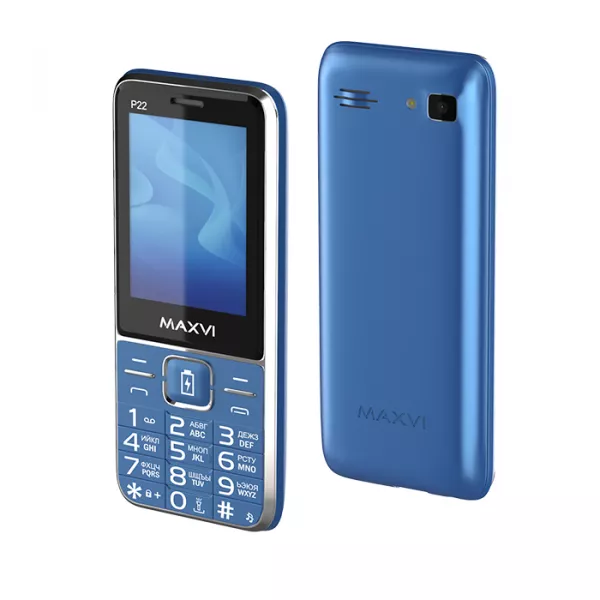 Сотовый телефон Maxvi P22 синий