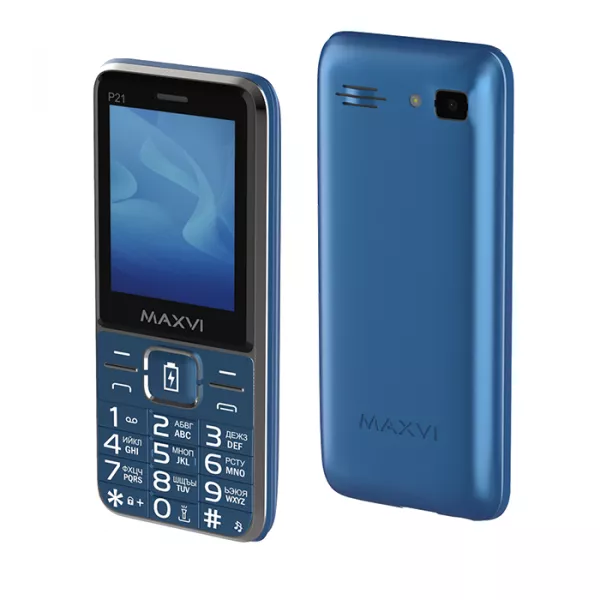 Сотовый телефон Maxvi P21 синий 
