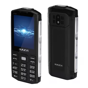 Сотовый телефон Maxvi P101 черный