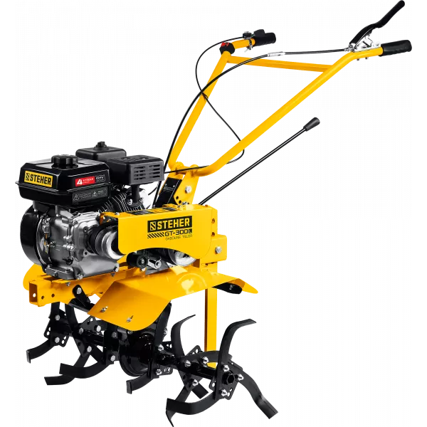 Мотоблок STEHER GT-300L без колес, 7 л.с., легкий