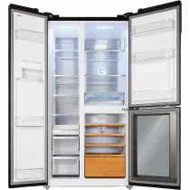 Холодильник HIBERG RFS-700DX NFGB inverter Wine