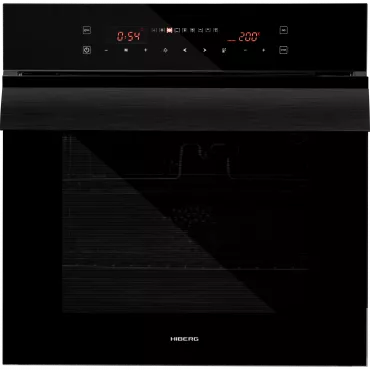 Электрический духовой шкаф HIBERG VM 6192 B черный