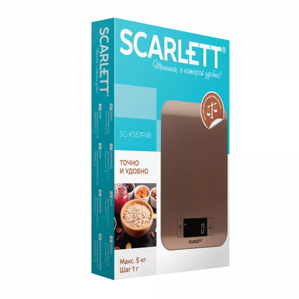Весы кухонные Scarlett SC-KS57P49 