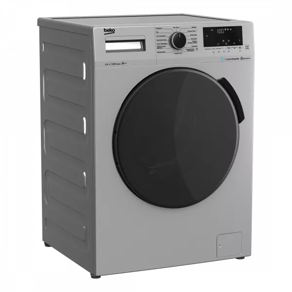 Стиральная машина Beko WSPE6H616S серебристый 