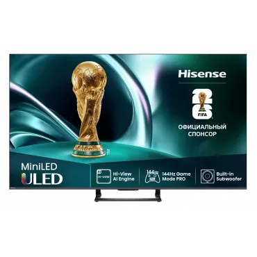 Телевизор Hisense 55U7Q черный