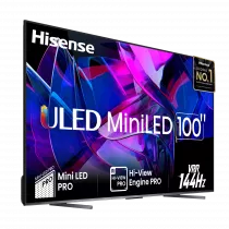 Телевизор QLED Hisense 100U7KQ темно-серый